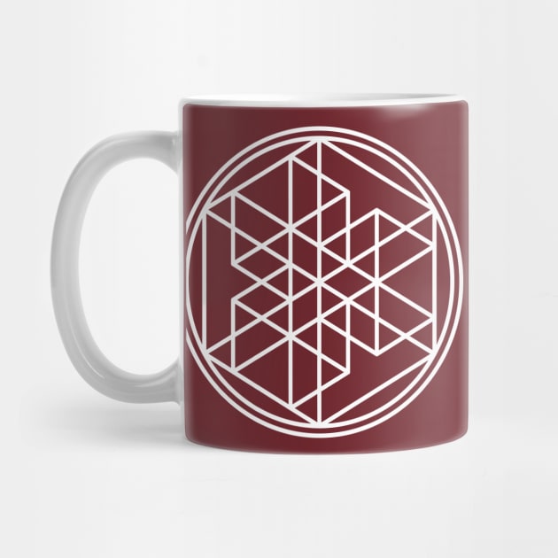 Multi-Dimensional Cube - Awesome Sacred Geometry Design by Nonstop Shirts